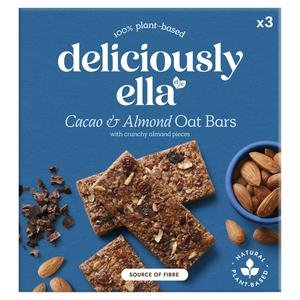 Deliciously Ella 3 x 50g Cacao & Almond Multipack Oat Bars