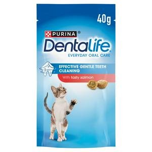 Dentalife Dental Salmon Cat Treats 40g
