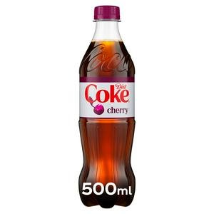 Diet Coke Cherry Cola 500ml Bottle