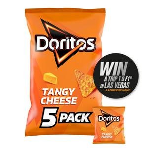 Doritos Tangy Cheese Tortilla Chips Multipack Crisps 5x30g