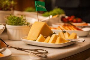 President Emmental Cheese Slices, 200g, 10 Slices – Wholesale & Export UAE - wholesale supplier | AgroFoods Global