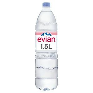 Evian Natural Bottled Mineral Still Water 1.5L