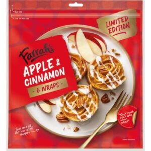 farrah's wraps apple & cinnamon