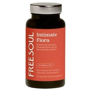 Free Soul 60 x 48g Intimate Flora Food Supplement Capsules