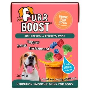 Furr Boost Beef, Broccoli & Blueberry Drink for Dogs 400ml