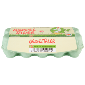Geiseltaler Eier Freilandhaltung 10 Stück