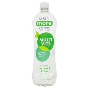 Get More Vits Multivits Sparkling Lemon & Lime 1L