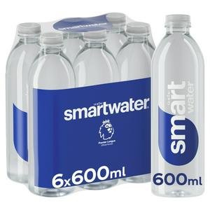 Glacéau Smartwater Still 6x600ml