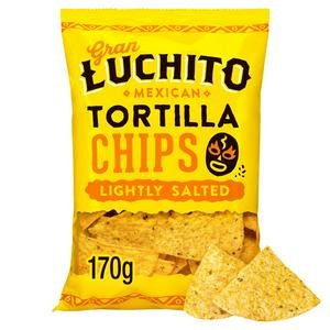 Gran Luchito Mexican Tortilla Chips Lightly Salted 170g
