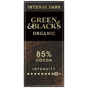Green & Black's Organic 85% Dark Chocolate Bar 90g