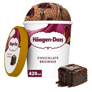 Haagen-Dazs 349g Chocolate Brownie Ice Cream