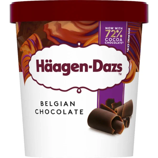 Haagen-Dazs Ice Cream Belgian Chocolate