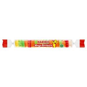 Haribo Mega Roulette Jelly Fruit Sweets Fun Size Pack 45g