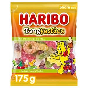 Haribo Tangfastics Sour Sweets Bag 175g