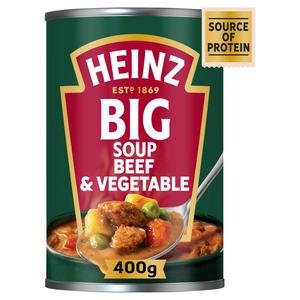 Heinz Beef & Vegetable Chunky Big Soup 400g