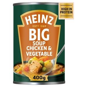 Heinz Chicken & Vegetable Chunky Big Soup 400g