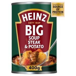 Heinz Steak & Potato Chunky Big Soup 400g