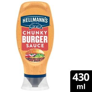 Hellmann's 430ml Chunky Burger Sauce