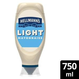 Hellmann's Light Squeezy Mayonnaise 750ml