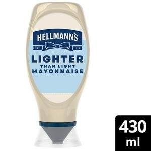 Hellmann's Lighter than Light Squeezy Mayonnaise 430ml