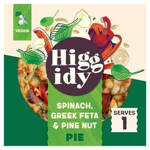 Higgidy Spinach, Greek Feta & Pine Nut Pie 200g