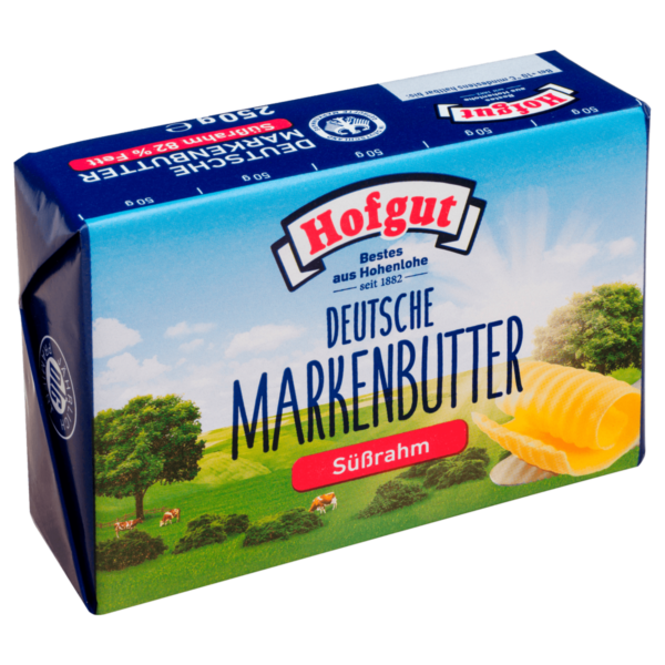 Hofgut Deutsche Markenbutter süßrahm 250g