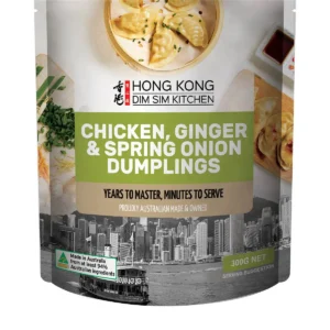 Hong Kong Dim Sim Kitchen Dumplings Chicken Ginger & Spring Onions