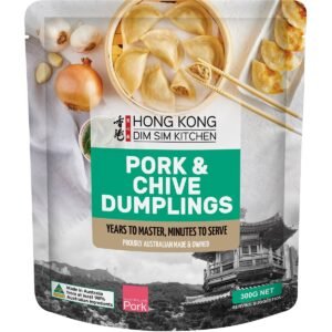 Hong Kong Dim Sim Kitchen Pork & Chive Dumplings