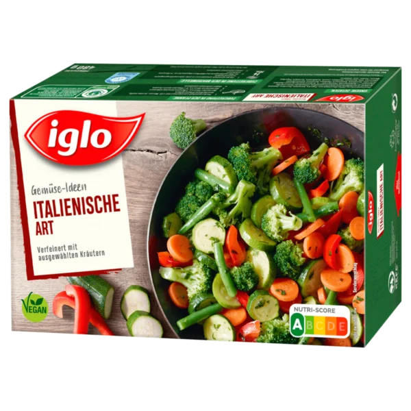 Iglo Gemüse Ideen Italienisch 480g