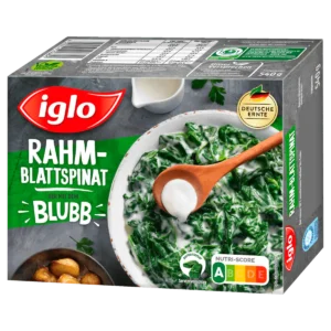Iglo Rahm Blattspinat 540g