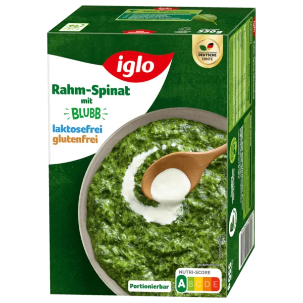 Iglo Rahmspinat laktosefrei 550g