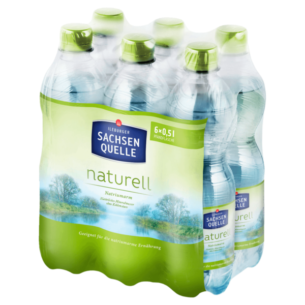 Ileburger Sachsen Quelle Mineralwasser naturell 6x0,5l