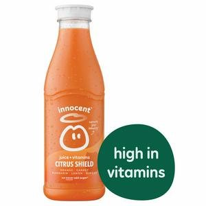 innocent Plus Citrus Shield Orange & Carrot Juice with Vitamins 750ml