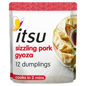 itsu 12 x Sizzling Pork Gyoza Dinner Dumplings 240g