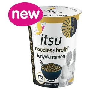 itsu 65g Teriyaki Ramen Instant Noodles & Broth Pot