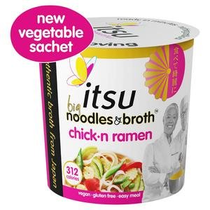 itsu Big Chick N Ramen Instant Noodles & Broth Pot 93g