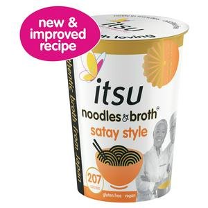 itsu Satay Rice Noodle Pot 64g