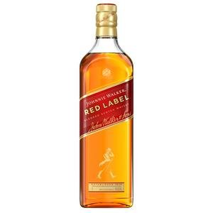 Johnnie Walker 1L 40% Vol Red Label Blended Scotch Whisky Bottle