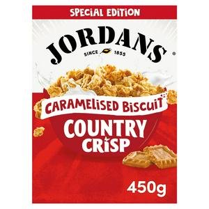 Jordans Caramelised Biscuit Country Crisp, Special Edition 450g