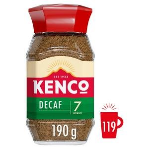 Kenco 190g Decaf Instant Coffee