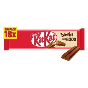 KitKat 2 Finger Milk Chocolate Biscuit Bar Multipack 18 x 20.7g