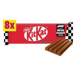 KitKat 4 Finger Milk Chocolate Biscuit Bar Multipack x8 332g