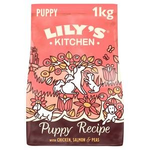 Lily's Kitchen Proper Food for Dogs Complete Nutrition Puppy Chicken & Scottish Salmon 1kg