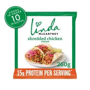 Linda Mccartney 260g Vegan Shredded Chicken