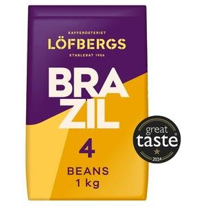 Lofbergs Brazil Single Origin Coffee Beans 1kg