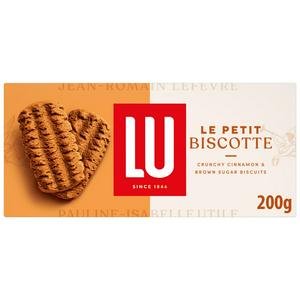 LU Le Petit Biscotte Crunchy Cinnamon Brown Sugar Biscuits 200g