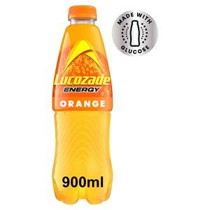 Lucozade Energy Drink Orange 900ml