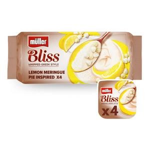 Müller Bliss Whipped Greek Yogurt with Lemon Meringue Pie