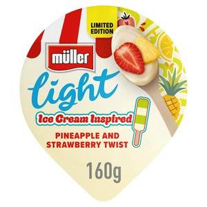Müller Light Fat Free Yogurt Limited Edition 160g