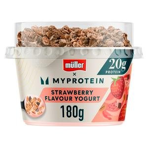Müller Myprotein High Protein Strawberry Yogurt with Granola
